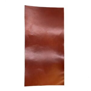 Morceaux de cuir de vachette &middot; Savanna<span> - </span>Sienne, Panneau ( 60cm x 30cm )
