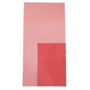 Morceaux de cuir de vachette &middot; Classic<span> - </span>Rosa, Panneau ( 60cm x 30cm )