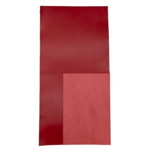 Morceaux de cuir de vachette &middot; Classic<span> - </span>Cramoisi, Panneau ( 60cm x 30cm )